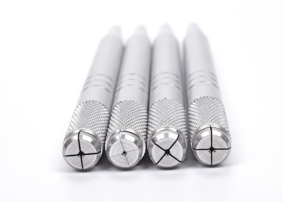 Platinum Microblading Tattoo Eyebrow Pen for Permanent Make Up Light Weight Design with Lock pin Tech