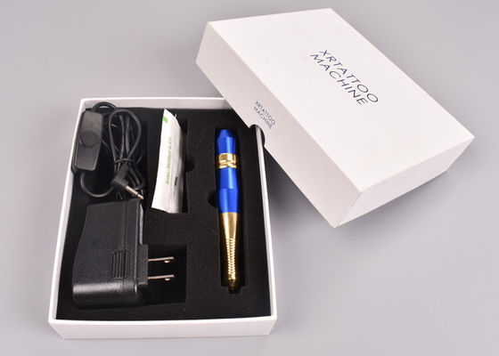 Blue Color Permanent Makeup Machine Kit  For Eyebrow Microblading Digital Makeup Tattoo Pen